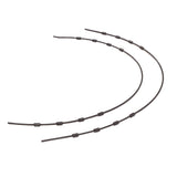 2PCS Replacement Tree Stand Cables 65 Inch Stainless Steel Plastic Climbing Treestand Cables for V1294-YM0710-3111230282611