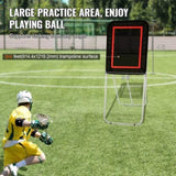 Folding Lacrosse Rebounder for Backyard, 3x4 Ft Volleyball Bounce Back Net, Pitchback Throwback V952-ZQGQFDWTCBWK30NLVV0