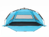 Weisshorn Beach Tent 3-4 Person Pop Up Sun Shade UPF 50 Automatic Outdoor Blue TENT-C-BEA-4-BL