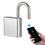 BT Smart Keyless Lock Waterproof APP Unlock Anti-Theft Padlock Door Luggage Case Locker Lock for V1294-YM0901-H20683