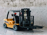 110 Scale 2.4G 8-Channel Metal Remote Control Forklift Construction Vehicle with Lifting Function & V196-1577