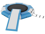Inflatable Water Bouncer, 10ft Recreational Water Trampoline, Portable Bounce Swim Platform with V952-TZKSSBCTZK10RJUKJV3