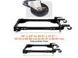 Mobile Base, 680.3 kg Capacity, Adjustable from 457.2 x 609.6 mm to 673.1 x 800.7 mm, Heavy Duty V952-JJYDDZ1500LBNTWJXV0