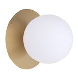 Modern Globe Sconce Indoor Wall Light Sconce for Living Room Bedroom Hallway G9 Bulb Compatible V1294-YM0901-3119240131511