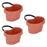 Flower Pot with Adjustable Strap Plastic Drain Pipe Flower Container Succulent Seedling Pot for V1294-YM0523-3111220037511