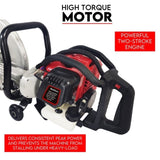 Petrol Demolition Saw 75CC Concrete Cut Off Wet Demo Road Cutter Brick 350MM V379-CUTOFSAW052001