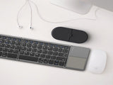 Tri-Folding Bluetooth Keyboard,Wireless Portable Foldable Bluetooth Keyboard for Travel, Keyboard V1189-LWWAL-20260401-05617