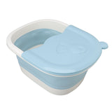 Foot Soaking Tub Foldable Foot Bath Foot Tub Bucket for Children Foot Bath Plastic Wash Bathtub Blue V1294-YM3117220226212-0421