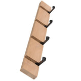 Coat Hook Coat Rack Hook Bamboo Umbrella Holding Home Users Door Behind 1 Set V1369-AZ3-W-18190