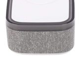 Wireless Charging Station Bluetooth Speaker Multifunctional Wireless Speaker with Alarm Clock LED V1294-YM0901-3115250077011