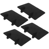 4Pcs Desk Partition Panel with Felt Material Noise Absorbing Home Workspace Divider V1366-AZ2-W-20328