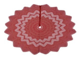 Christmas Tree Skirt Acrylic Fiber Knitting Floor Mat Cover Pad Xmas Party Home Decoration Props V1294-YM0523-3115210223511