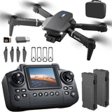 S2 MAX drone, dual-camera drone, upgraded remote control, ESC camera, long-lasting battery, 360&deg V1102-823-59420-GRY-THREEBATTERIES