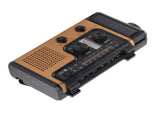 Portable LED Solar Hand Crank Radio 2000mAh AM FM SW Emergency Weather Radio with Flashlight V1294-YM0523-3119220033711
