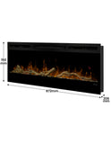 Dimplex 50-inch Linear Fireplace Driftwood and River Rock Accessory Package LF50DWS-KIT