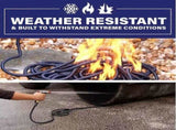 25ft Garden Hose - Lightweight Flexible Water Hose 5m-15m Range V1263-JX-4533