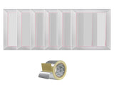 Screen Kit, 6 Pieces Aluminum Silk Screen Frames, 25.4 x 35.6 cm Silk Screen V952-SYKJD61561014ONC9V0