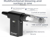 Black High-speed Handheld Turbo Vacuum and Blower set ABS Portable Multifunction Duster 130000 V888-ELOSUNG53385