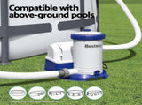 Bestway Pool Pump Cartridge Filter 2500GPH 9463L/H Flowclear Filters Cleaner BW-FIL-PUMP-58391