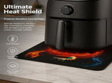 2Pcs Heat Resistant Mat for Air Fryer Deep Fryer Toaster Oven, Hot Pads for Kitchen Heat Resistant V1192-AZ-W-17943