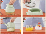 1 Piece Green Manual Multifunctional Slushy Machine Ice Crusher Portable Snow Cone Maker Household V1258-DP02-BOL-263
