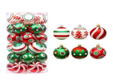 6cm Christmas Ball Ornaments 30 Pieces Of Shatter Proof Christmas Tree Ornaments for 2021 Xmas V1294-YM0523-10317019
