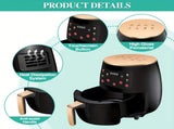 "5L Intelligent Touch Healthy Fresh Cooking Air Fryer V1106-HEJD-002