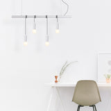 Bikkel 4 Lights Pendant Light - White V558-LL002PL071W