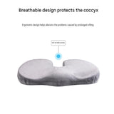 Purple Memory Foam Seat Cushion - 44 x 35 x 6 cm Polyester Chair Pad, Anti-slip bottom,Thickened V888-ELOSUNG56049-1