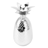 Cocktail Shaker Pineapple Shape Stainless Steel Polished Smooth Surface 500ml for Home Bar Silver V1294-YM0703-3118230139913