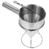 Funnel Cake Maker Confectionery Funnel Stainless Steel Pancake Cooks 1 Set V1369-AZ3-W-14190