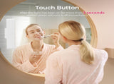 Wireless Vanity Lights for Mirror Set of 2-4000mAh Rechargeable Stick On Makeup Light with CCT Modes V1171-CB-COM001679-2