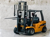 110 Scale 2.4G 8-Channel Metal Remote Control Forklift Construction Vehicle with Lifting Function & V196-1577_K