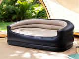 Gardeon Outdoor Air Sofa Inflatable Couch Two-Seater Lounge Chair with Pump Blow Up Couches for IAS-2SEAT-CO