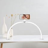 Half Moon Nail Lamp Lash Embroidery Beauty Lamp Adjustable 10 levels of brightness and 3 levels of V1294-YM0901-L6787W-UK-1