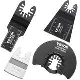 VEVOR 30PCS Multi Tool Blades Kits, Universal Quick Release Oscillating Saw Blades, 8 Types Wood V952-BDGJDPTZ33PCSGK9LV0