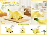 Banana Dinosaur Plush, Bananasaurus Rex Stuffed Animal CuteT-Rex Pillow Funny weirdFruit Plushie The V1369-AZ3-W-13652