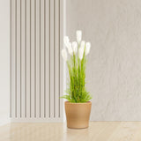 SOGA 4X 150cm Wheat Plume Grass Artificial Plant, Home Decor APLANTFH6003X4