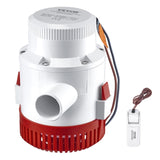 Bilge Pump, 3000GPH Automatic Submersible Boat Bilge Water Pump with Float Switch, 40 mm Outlet V952-CDB3700GPH00T37E4V9