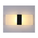 Indoor Wall Lamp 6W Warm White Brushed Black Indoor Wall Lamp AC 85 265, V, Modern Acrylic Light for V1237-ZY-528-121