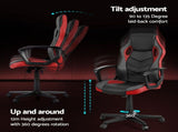 Artiss Gaming Office Chair Computer Chairs Red OCHAIR-H-GAME-RD