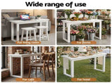 Artiss Console Table 110CM White FUR-Y-CST-01-WH