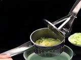 Stainless Steel Potato Masher - Multifunctional Potato Masher - Handheld Potato Masher for the V1259-DP01-BO-420