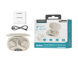CHOETECH BH-T25 OWS Painless New Concept Bluetooth Earbuds V5.3 TWS White V28-ELECHOBHT25WH