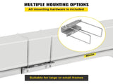 Boat Trailer Guide-ons, 40", 2PCS Rustproof Galvanized Steel Trailer Guide ons, Trailer Guides with V952-CTCDGHYL40PVC20BOV0
