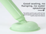 Pink High-Pressure Toilet Plunger with Vacuum Seal Powerful Drain Unclogger for Toilets, Sinks & V888-ELOSUNG43799