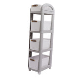 Thickened Enlarged Basket Shelf Cart Multi Layers Storage Rack Removable Floor Standing Multi Layer V1294-YM0901-3117230267313