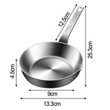 Compact Stainless Steel Sauce Pan Mini Egg Skillet for Easy Cooking and Pouring Suitable for Gas and V1189-LWWAL-20260327-04678