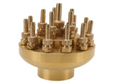 Fountain Nozzle Brass G2 Inch DN50 3 Tier Adjustable Column Water Fountain Nozzle Sprinkler Spray V1294-YM0901-3111240129511