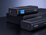 CHOETECH B702 20000mAh PD130W USB-A USB-C x 2, 3-Port & TFT Display Power Bank V28-ELECHOB702